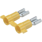 Quick Disconnect Terminal 10-12AWG Brass Yellow F 24.1mm Tin T/R