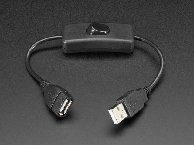Adafruit Industries-1620 USB Kabelbaugruppen Cable Assembly 0.22m USB Type A to USB Type A PL-RCP