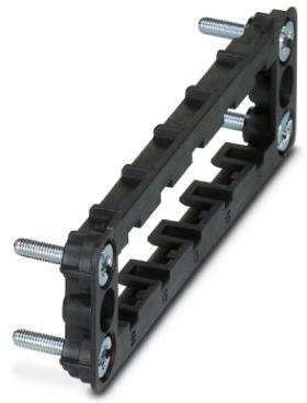PHOENIX CONTACT-1853007 Accessoires de raccordement Connector Accessories Panel Mounting Base Polyamide 6/6 Black