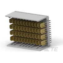 TE Connectivity-6469287-1 背板连接器 Conn Hard Metric M 96 POS 2.5mm Press Fit ST Thru-Hole Tube
