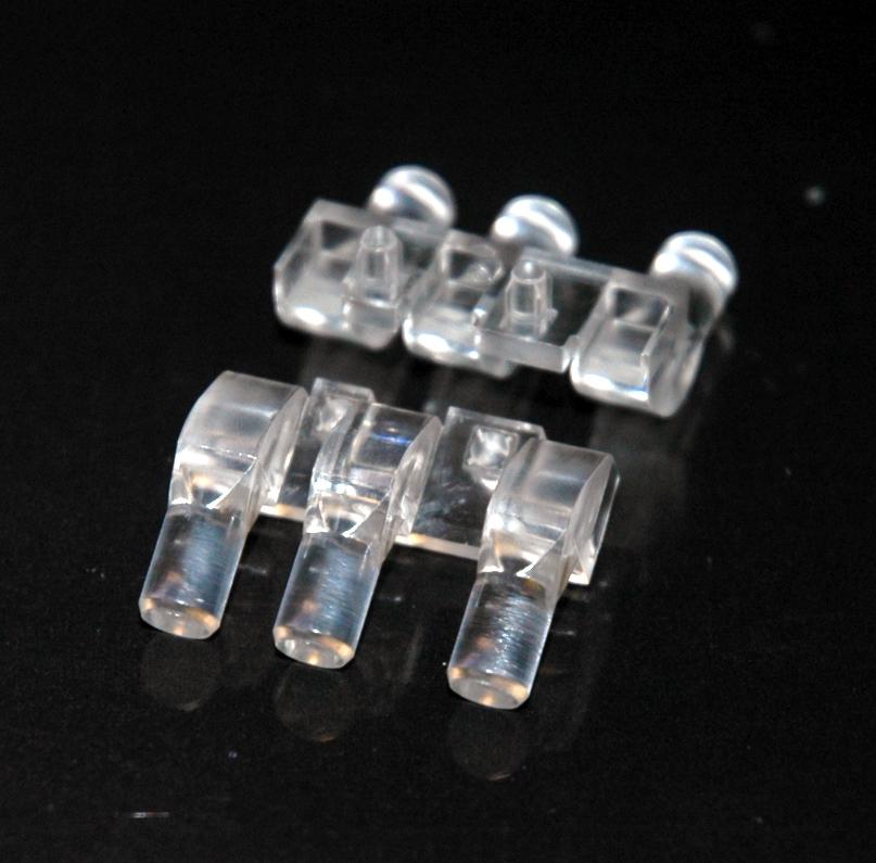 Dialight-515-1120F LED-Lichtleiter LED Light Pipe Round Right Angle Clear Rigid Bulk