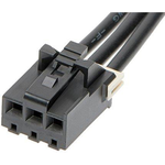L1NK 396 to L1NK 396 Off the Shelf OTS Cable Assembly 3.96mm Pitch Single Row 150.00mm Length 3 Circuits Black