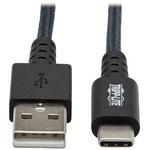 Tripp Lite-U038-010-GY-MAX USB Kabelbaugruppen Cable Assembly USB 3m USB 2.0 Type A to USB 2.0 Type C M-M