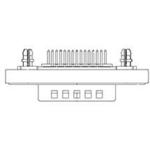 Conn D-Sub M 25 POS 2.84mm Solder ST Thru-Hole 25 Terminal 1 Port Carton
