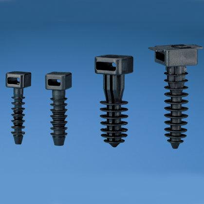 Panduit-MPMS19-C0 Cable Accessories Cable Accessories Masonry Push Mount Nylon 6/6 Black