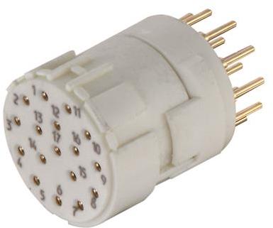 HARTING-09151172703 Conector circular Conn M23 Circular SKT 17 POS Solder ST Thru-Hole 17 Terminal 1 Port Han®