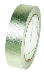 3M-1345-1/2"X18YD Cintas Emi Embossed Tin-Plated Copper Shielding Tape 1345
