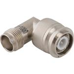 Conn TNC Adapter 0Hz to 11GHz 50Ohm RA F/PL Silver Bag