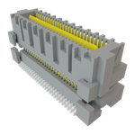 Conn Micro High Speed Terminal Strip HDR 52 POS 0.635mm Solder ST Top Entry SMD Tray