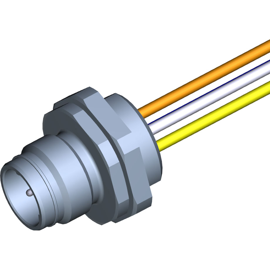 Molex-ERYA2U26E03C300 null Cable Assembly Circular 0.3m 22AWG M12 Circular 4 Straight Bag
