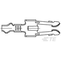 TE Connectivity-583259-4 Steckverbinder, Kontakt Contact SKT Crimp ST Cable Mount 20-24AWG Reel
