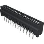 Amphenol Communications Solutions-HLW24S-2C7LF Steckverbinder, FFC-FPC 1.00mm Flex Connectors, HLW-S series, 24 Position, Top Entry Non-ZIF Connector, 1mm (0.039inch) Pitch, Kinked Terminal