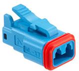 Molex-0934453204 Custodia filo connettore dedicato Conn Housing PL 4 POS Crimp ST Cable Mount Blue ML-XT™ Bag