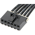 L1NK 396 to L1NK 396 Off the Shelf OTS Cable Assembly 3.96mm Pitch Single Row 75.00mm Length 6 Circuits Black