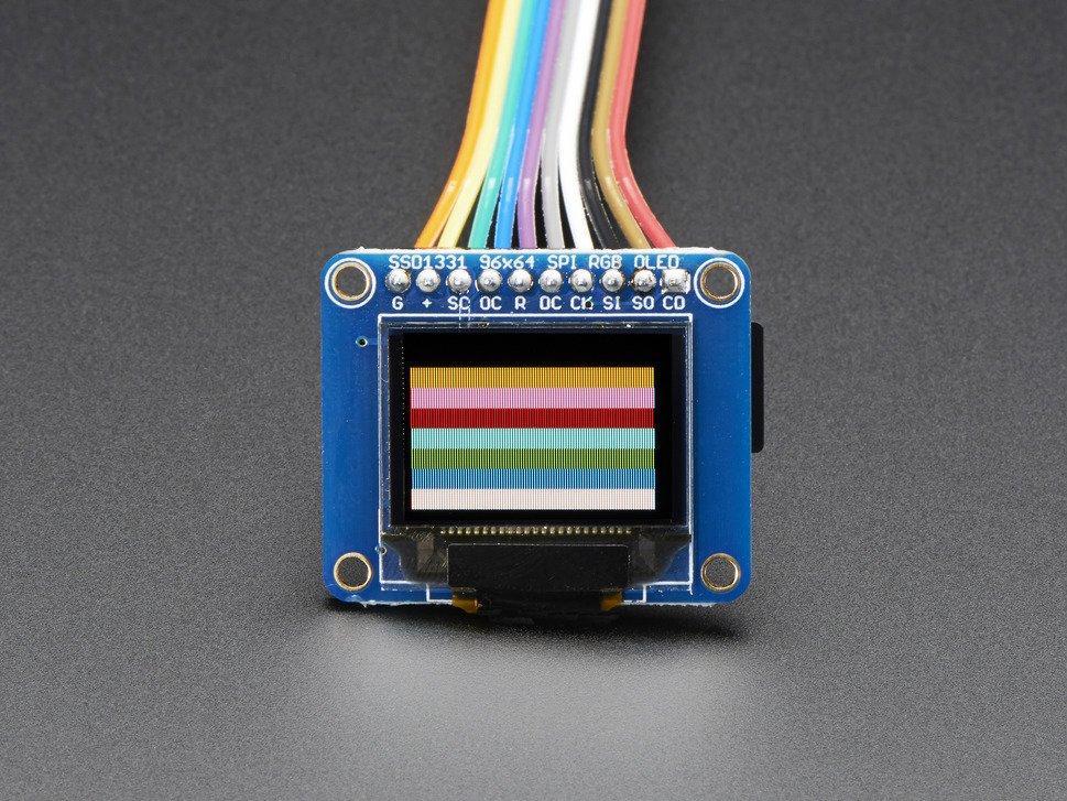 Adafruit Industries-684 Entwicklungssätze und Werkzeuge SSD1331 OLED Module Breakout Board