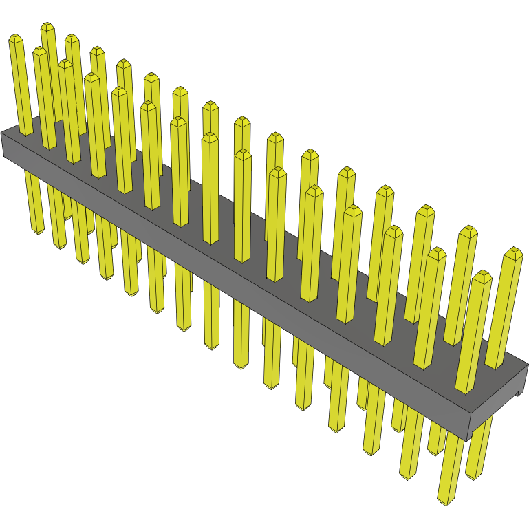 Samtec-MTMM-115-08-G-D-220 Cabezales del conector y receptáculos PCB Conn Unshrouded Header HDR 30 POS 2mm Solder ST Top Entry Thru-Hole Bulk