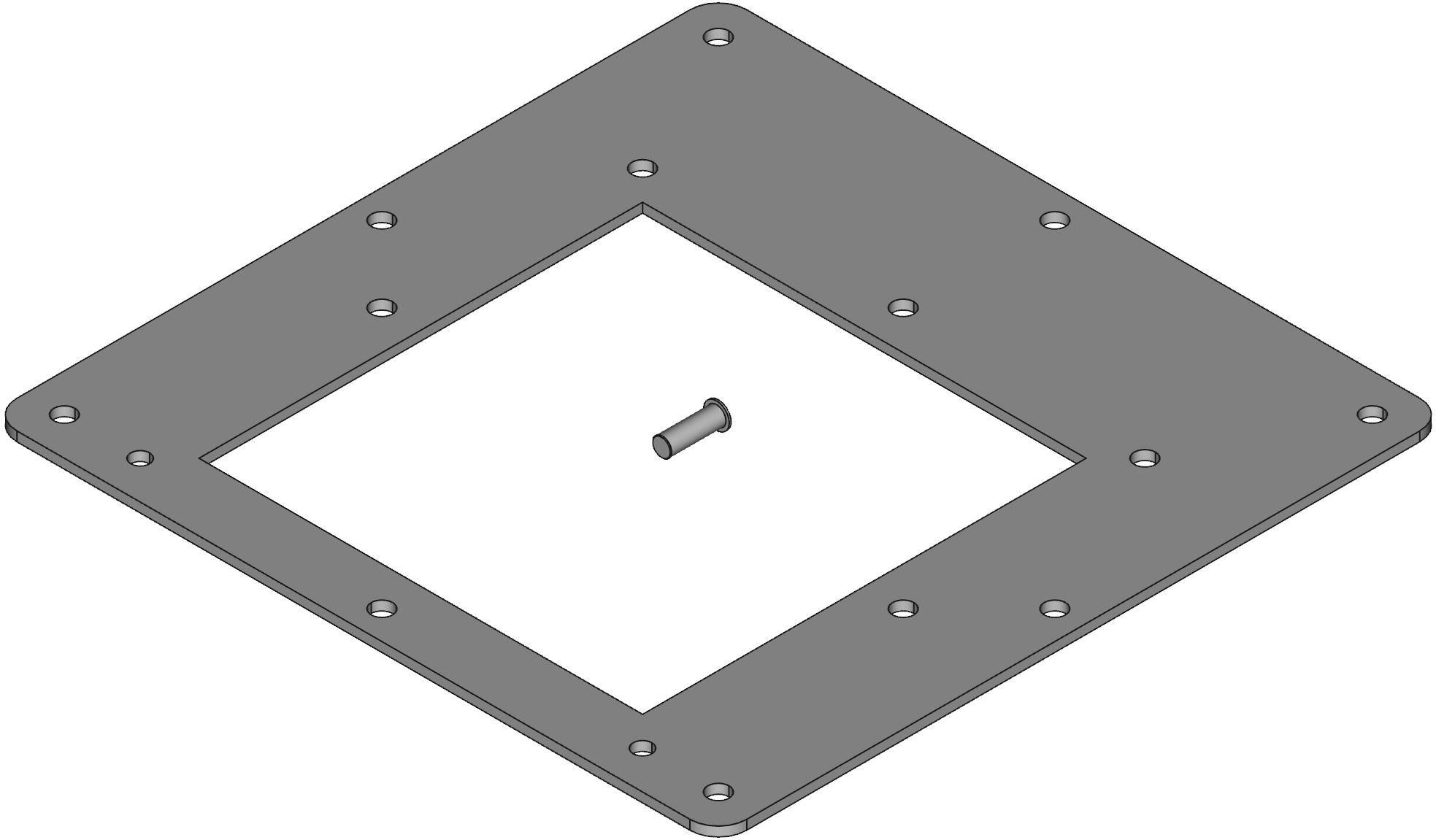 Hammond Manufacturing-1487EREDSS Kabelzubehör Cable Accessories Reducer Rectangular Steel Gray
