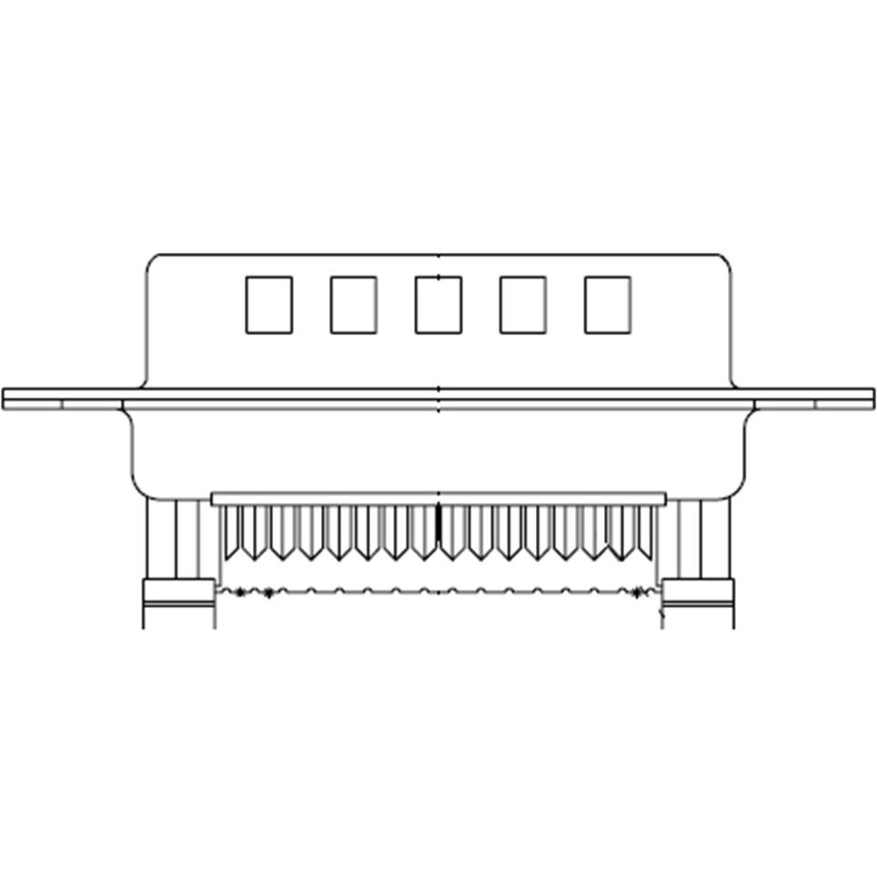 Molex-1731090328 Steckverbinder, D-Sub Conn D-Sub M 15 POS 1.27mm IDT ST Cable Mount 15 Terminal 1 Port FCT Products Tray