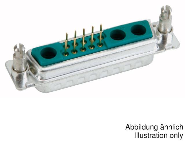 CONEC-3036W4SAR99E20X Steckverbinder, D-Sub Conn D-Subminiature SKT POS Solder ST Thru-Hole 1Port