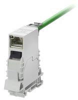 Weidmuller-8946930000 Steckverbinder, Telefon und Telekommunikation Conn RJ-45 RCP 8 POS IDT ST Cable Mount 8 Terminal 1 Port Cat 6a