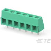 TE Connectivity-282837-6 Blocchi terminali connettore Conn Eurostyle Block F 6 POS 5.08mm Solder ST Thru-Hole 13.5A/Contact Carton