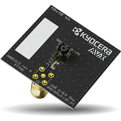 KYOCERA AVX Components Corporation-9002305L0-L01-04 Placas y kits de desarrollo inalámbricos/RF 9002305L0-L01K Antenna Demonstration Board