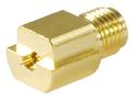 HUBER+SUHNER-92_SMA-50-0-10/111_NM RF-Steckverbinder Conn SMA 0Hz to 18GHz 50Ohm Solder ST Edge Mount F Gold Over Nickel Phosphorus T/R