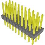 Conn Unshrouded Header HDR 30 POS 2.54mm Solder ST Top Entry Thru-Hole Bulk