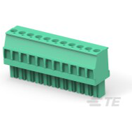 TE Connectivity-1-1986374-1 Bloques terminales del conector Conn Eurostyle Block F 11 POS 3.81mm Screw ST Cable Mount 11A/Contact