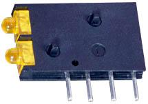 Dialight-571-0112-100F LED LED Bi-Level Uni-Color Green/Red 565nm/627nm 4-Pin Bulk