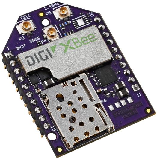 Digi International-XB3-C-GM1-UT-001 Zelluläre Module LTE-M/NB-IoT Cellular Module 20-Pin