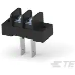 TE Connectivity-1546842-2 Connector Terminal Blocks Conn Barrier Strip 2 POS 9.53mm Faston ST Panel Mount 20A/Contact Package