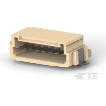 TE Connectivity-292227-7 Cabezales del conector y receptáculos PCB Conn Shrouded Header HDR 7 POS 1.5mm Solder RA Side Entry SMD Reel