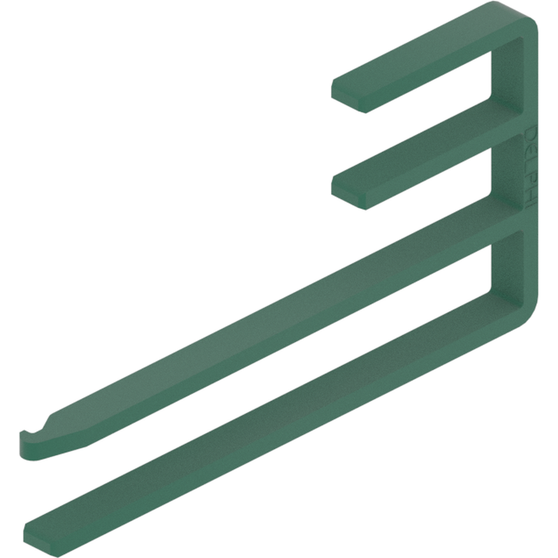 Delphi-15328851 Steckverbinderzubehör Connector Accessories Lock Green