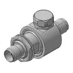 Conn TNC Adapter 0Hz to 1000MHz 50Ohm ST F/F Gold