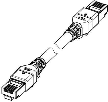 HARTING-09474747168 其他电缆组件 Cable Assembly Cat 7 S/FTP 3.5m 27AWG/7AWG RJ-45 to RJ-45 8 to 8 POS M-M Crimp-Crimp
