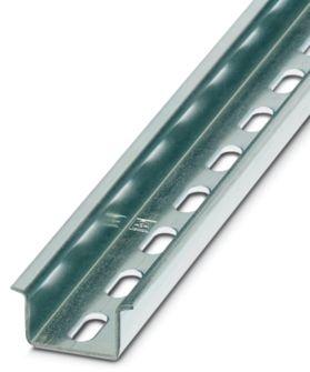 PHOENIX CONTACT-0806602 Steckverbinderzubehör Connector Accessories DIN Rail Straight Steel Silver Galvanized