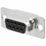 Conn D-Sub SKT 9 POS 1.38mm Solder ST Thru-Hole 9 Terminal 1 Port