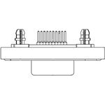 Conn D-Sub F 15 POS 1.98mm Solder ST Thru-Hole 15 Terminal 1 Port FCT Products Carton
