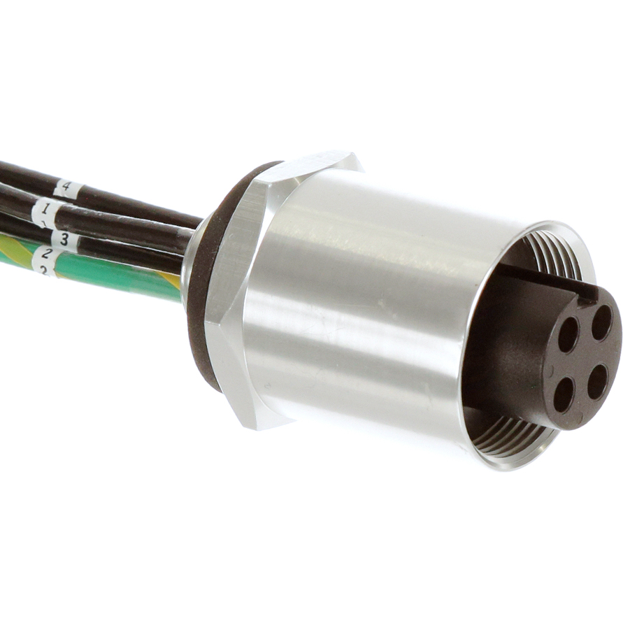 Molex-1300660235 null Circular Industrial Connector, Receptacle, 4 Poles