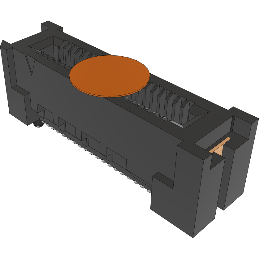 Samtec-HSEC8-120-01-L-DV-A-WT-K-FR Steckverbinder, Kartenrand Conn Card Edge SKT 40 POS 0.8mm Solder ST SMD EDGE RATE™ T/R