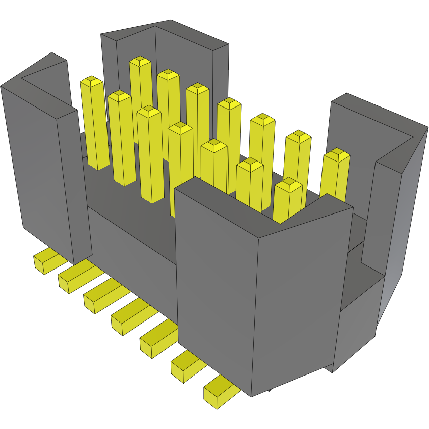 Samtec-FTE-107-01-G-DV-ES Connector Headers and PCB Receptacles Conn Shrouded Header HDR 14 POS 0.8mm Solder ST SMD Tube