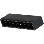 Conn Shrouded Header (4 Sides) HDR 8 POS 5mm Solder RA Thru-Hole Eurostyle