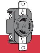 Marinco-2015R Steckverbinder Conn Power RCP 3Power/1Ground POS Solder Lug ST Panel Mount 4 Terminal 1 Port