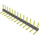 Conn Unshrouded Header HDR 13 POS 5.08mm Solder RA Side Entry Thru-Hole Bulk