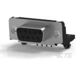 Conn D-Sub SKT 9 POS 1.37mm Solder RA Thru-Hole 9 Terminal 1 Port Tray