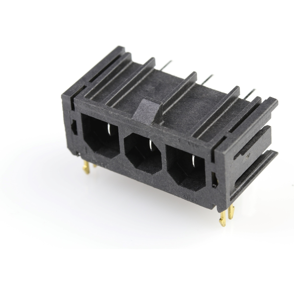 Molex-0431607303 Piastre connettori e prese PCB Conn Wire to Board HDR 3Power POS 7.5mm Solder RA Side Entry Thru-Hole Tray