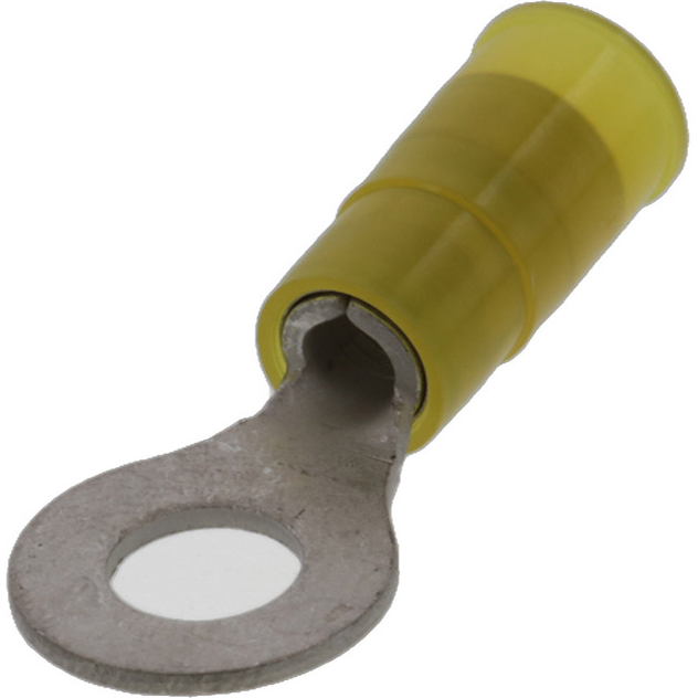 Molex-0190730119 Terminali connettore Ring Tongue Terminal 10-12AWG Copper Yellow 34.85mm Electro Tin Avikrimp Carton