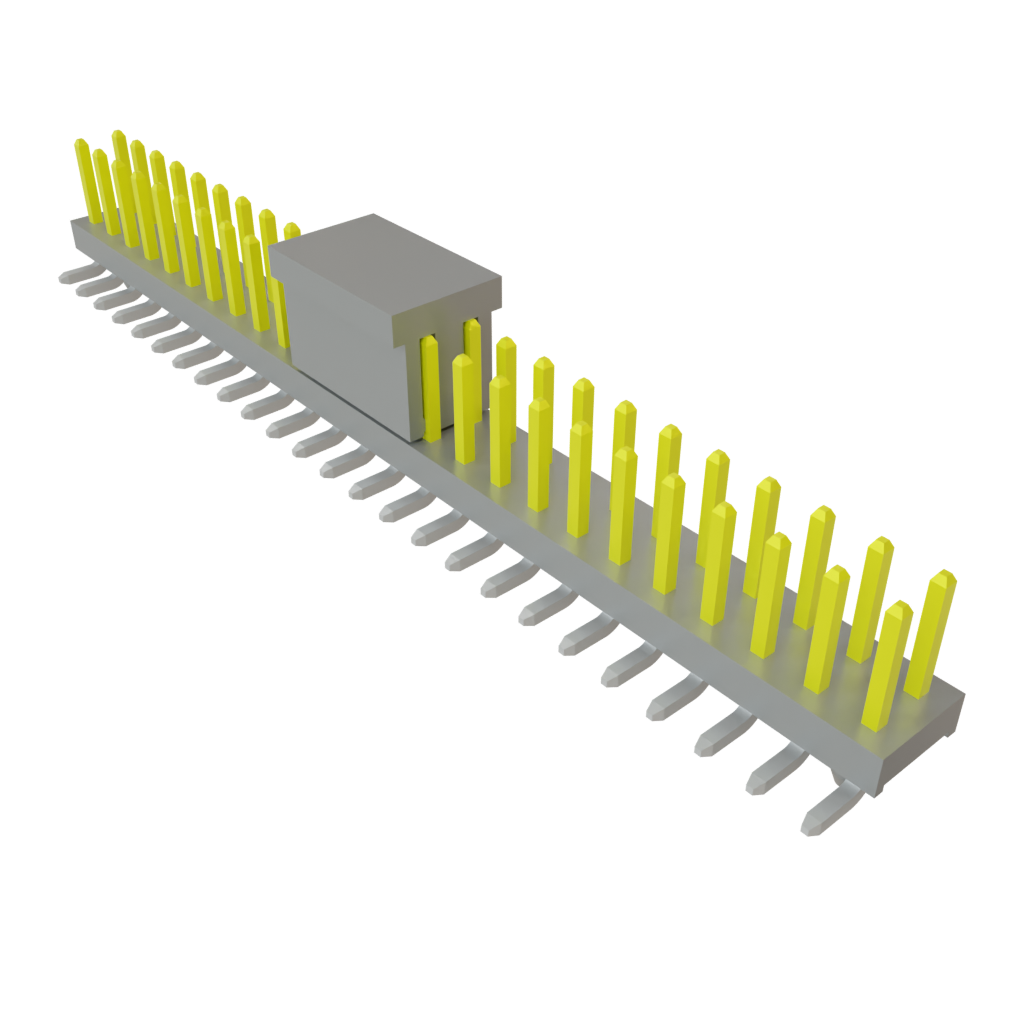 Samtec-TMM-125-06-L-D-SM-A-P Steckverbinderleisten und Leiterplattenbuchsen Conn Unshrouded Header HDR 50 POS 2mm Solder ST Top Entry SMD Tube