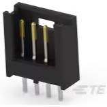 TE Connectivity-280371-2 Connector Headers and PCB Receptacles Conn Shrouded Header HDR 4 POS 2.54mm Solder ST Top Entry Thru-Hole Box